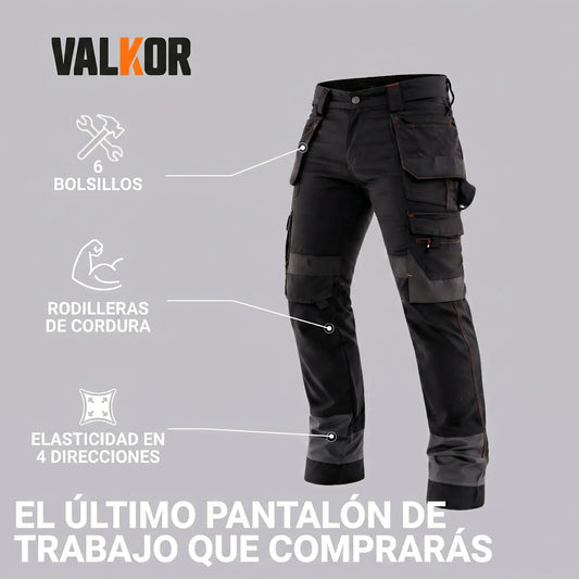 VALKOR™ Pantalón de Trabajo Pro Ultra-Resistente